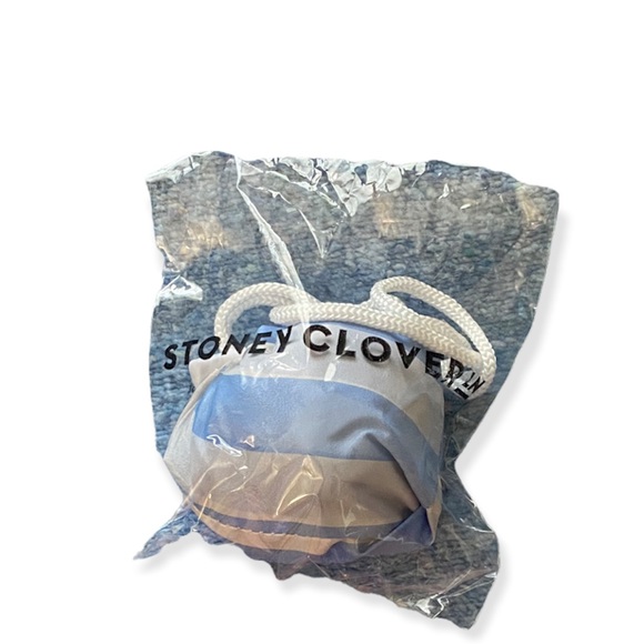 Stoney Clover Lane Reusable Foldable collapsible Nylon Tote Bag Shopping Eco bag - Picture 5 of 5